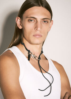 Our Legacy Ladon Keyring Necklace Black our0346008