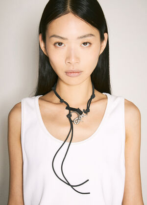 Our Legacy Ladon Keyring Necklace Black our0346008