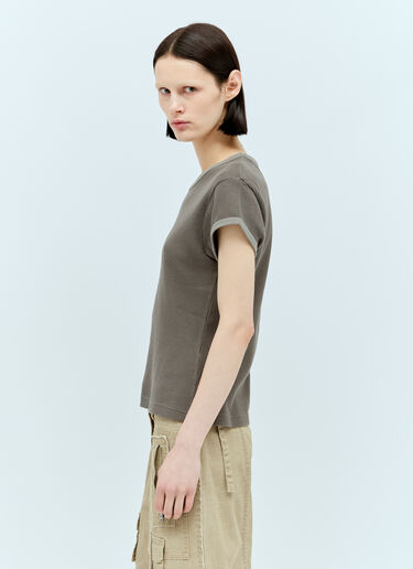 Acne Studios Waffle T-Shirt Grey acn0255017