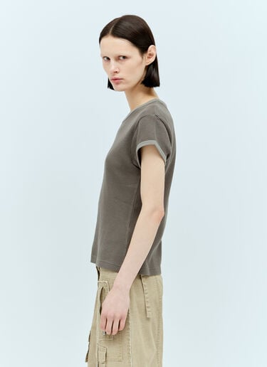 Waffle T-Shirt Acne Studios Waffle T-Shirt Grey acn0255017