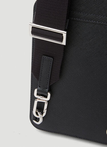 Prada Saffiano Crossbody Bag Black pra0153023