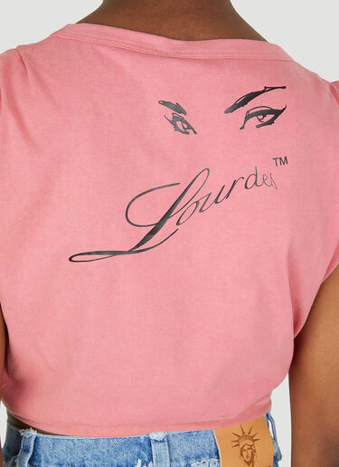 Lourdes 缩褶上衣 粉色 lou0249003