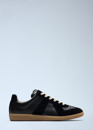 LN-CC® - Maison Margiela: Replica Sneakers - Black Maison Margiela Replica Sneakers Black mla0149040