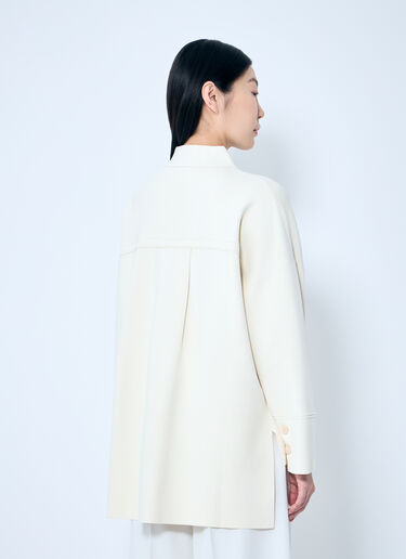 Max Mara Viscose Yarn Sweater Cream max0259001
