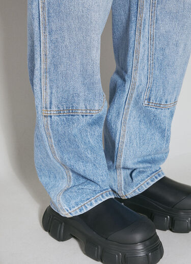 Alexander Wang EZ Slouch Carpenter Jeans Blue awg0253002