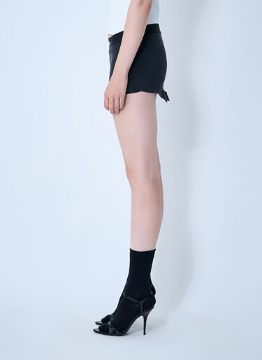 Cut-Off Brief Mini Skirt Balenciaga Cut-Off Brief Mini Skirt Black bal0261014