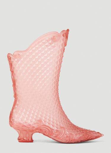 Y/Project x Melissa Court Boots Pink ypr0252002
