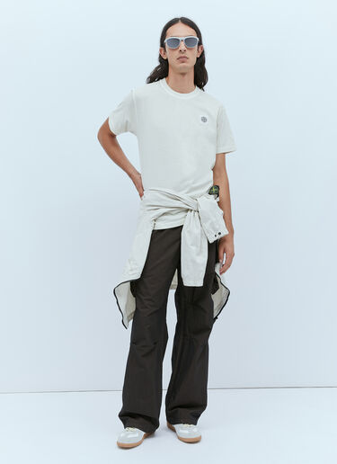 Logo Patch T-Shirt Stone Island Logo Patch T-Shirt Beige sto0154076