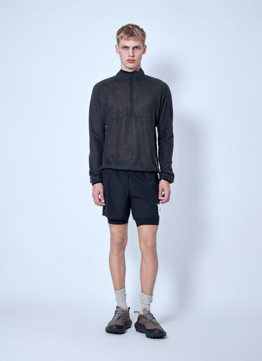 LN-CC® - Satisfy: Fuzzfleece™ AD Half-Zip - Black Satisfy Fuzzfleece™ AD Half-Zip Black sat0165027