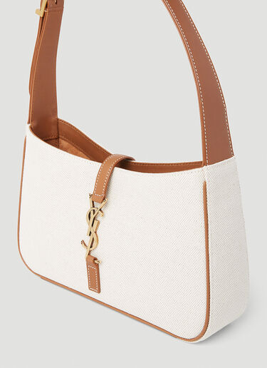 Saint Laurent 5A7 Hobo Shoulder Bag Cream sla0251124