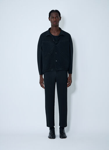 Pleated Jacket Homme Plissé Issey Miyake Pleated Jacket Black hmp0162018