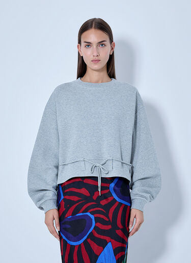 LN-CC® - Dries Van Noten: Haserfiela Sweatshirt - Grey Dries Van Noten Haserfiela Sweatshirt Grey dvn0265012
