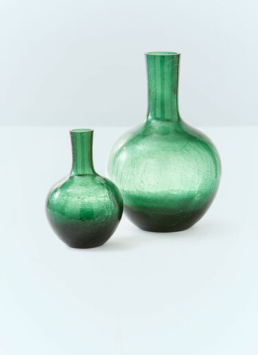 POLSPOTTEN Small Ball Body Vase Dark Green wps0691476