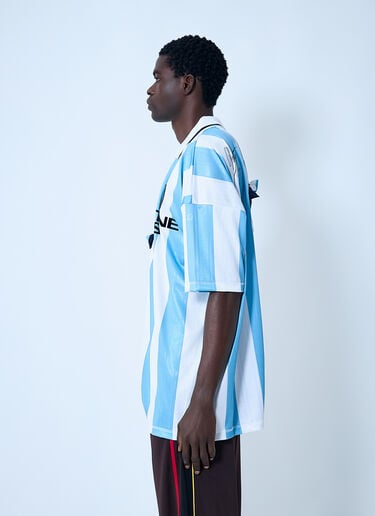 Martine Rose Logo Motif Football Top Blue mtr0162004