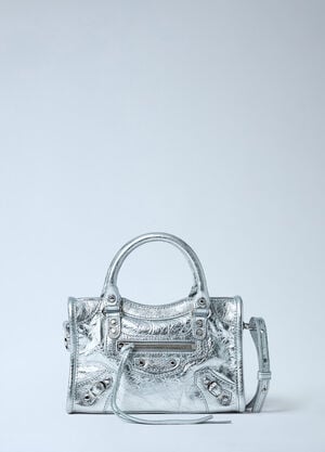 Balenciaga Mini Le City Handbag Silver bal0261032