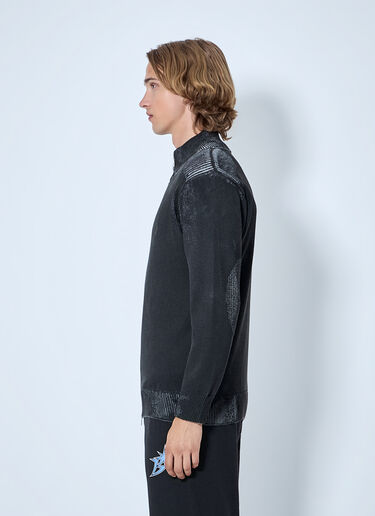 LN-CC® - Bott: Zip-Up Drivers Knit Cardigan - Grey Bott Zip-Up Drivers Knit Cardigan Grey bot0165004
