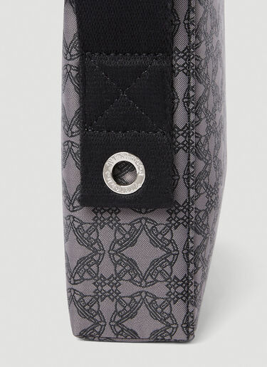 Vivienne Westwood Re-Jacquard Orborama Crossbody Bag Grey vvw0152092