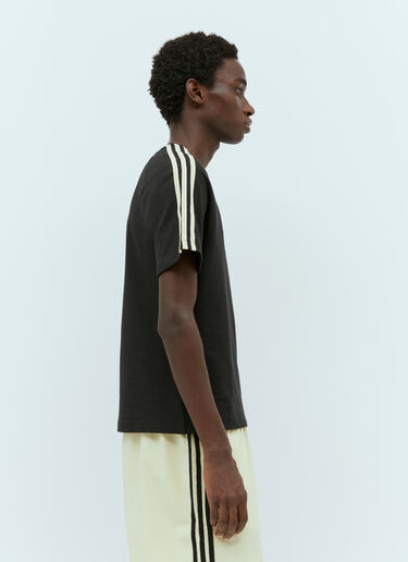 ロゴアップリケTシャツ adidas by Wales Bonner ロゴアップリケTシャツ ブラック awb0354007