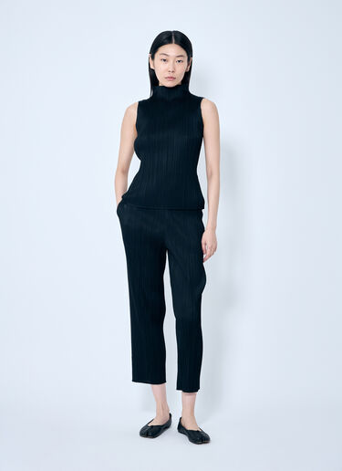 Pleats Please Issey Miyake Pleated Pants Black plp0259023