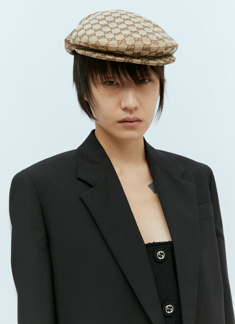 Gucci Original GG Canvas Flat Cap 핑크 guc0255179
