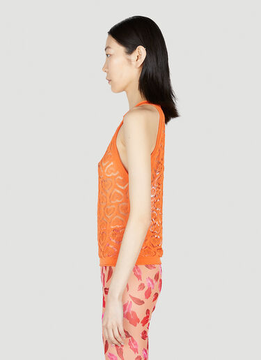 LN-CC® - Marco Rambaldi: Heart Tank Top - Orange Marco Rambaldi Heart Tank Top Orange mra0252015