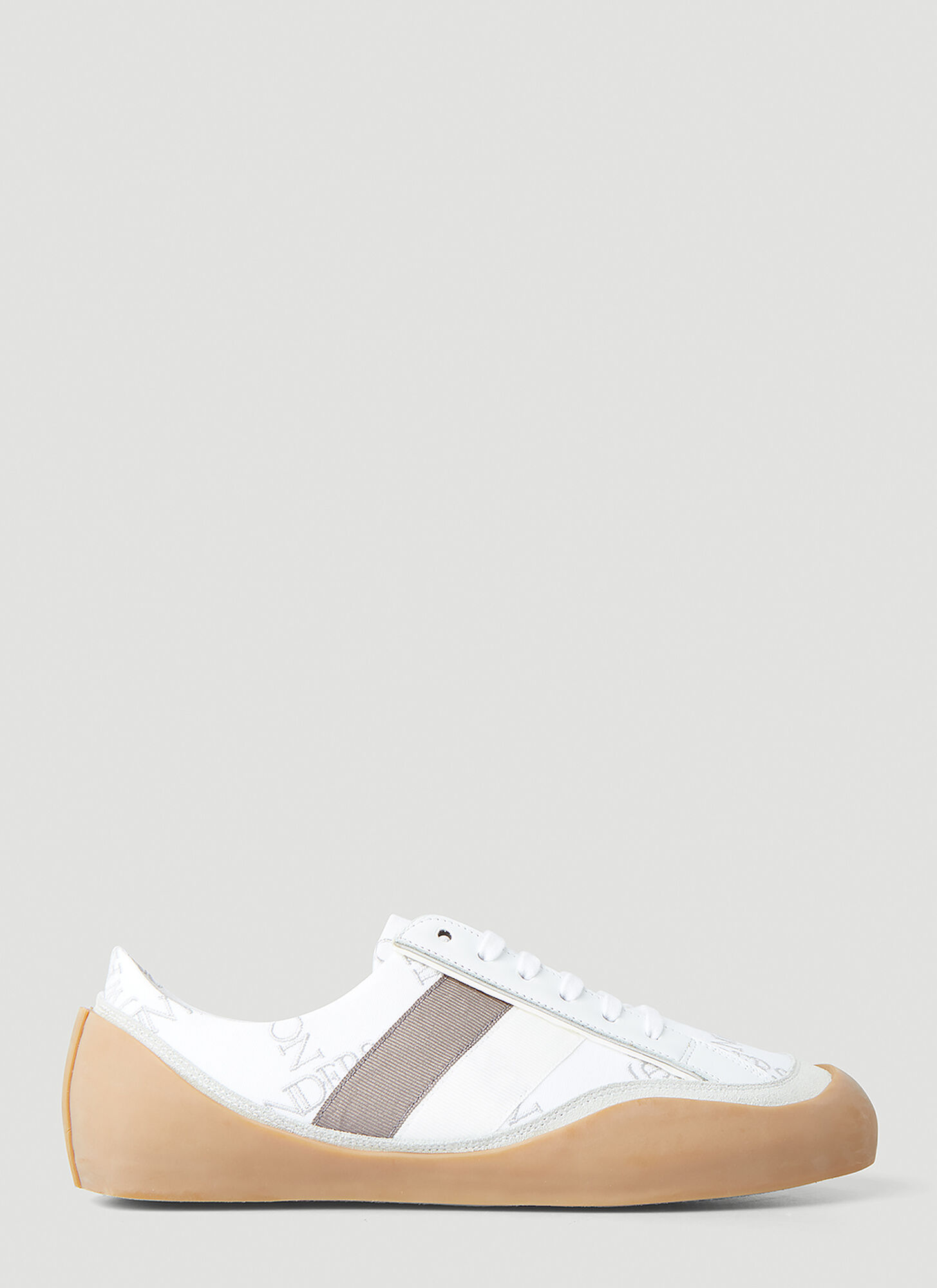 Jw Anderson Low-top Bubble Sneakers In White
