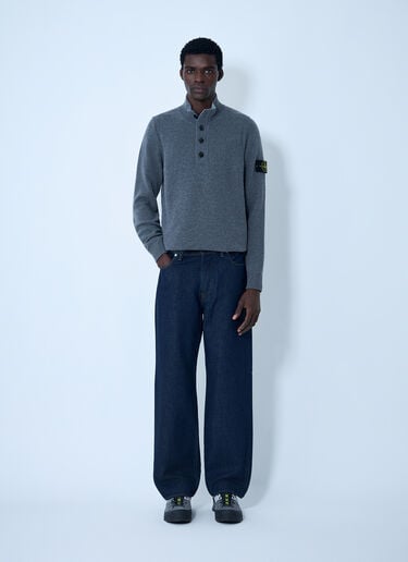 Compass Patch Jeans Stone Island Compass Patch Jeans Denim sto0162086