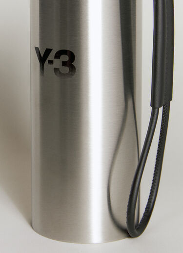 Y-3 Logo Print Water Bottle Silver yyy0356037