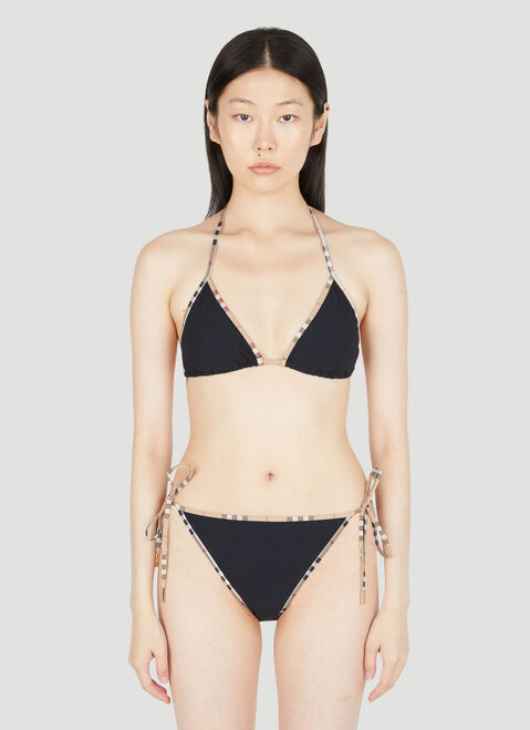 Arizona Love Check Triangle Bikini Red arz0253007