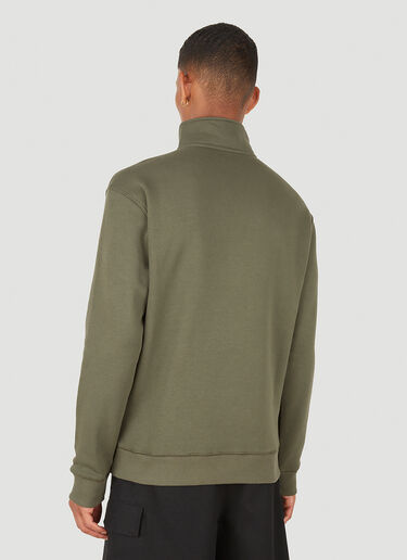 Soulland Ken Half Zip Sweatshirt Khaki sld0150017