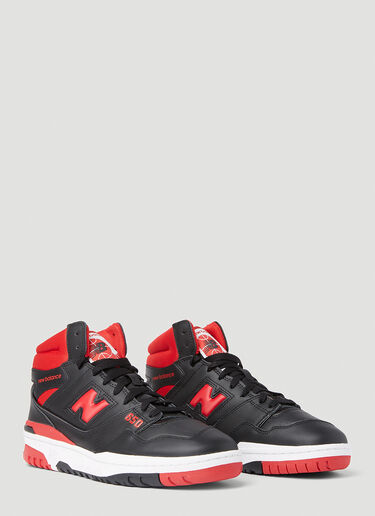 New Balance 650 하이탑 스니커즈 레드 new0151002