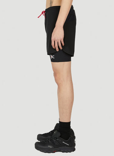 District Vision Aaron Layered Shorts Black dtv0151024