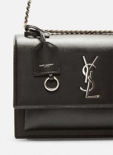 Saint Laurent Sunset Medium Shoulder Bag Black sla0229024