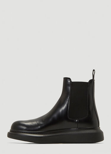 Alexander McQueen Hybrid Chelsea Boots Black amq0143012