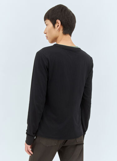 Dries Van Noten Layered Long-Sleeve T-Shirt Black dvn0158016