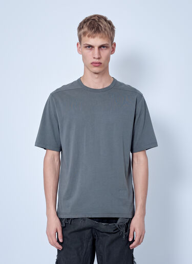 LN-CC® - Rick Owens DRKSHDW: Brad T-Shirt - Grey Rick Owens DRKSHDW Brad T-Shirt Grey drk0166017