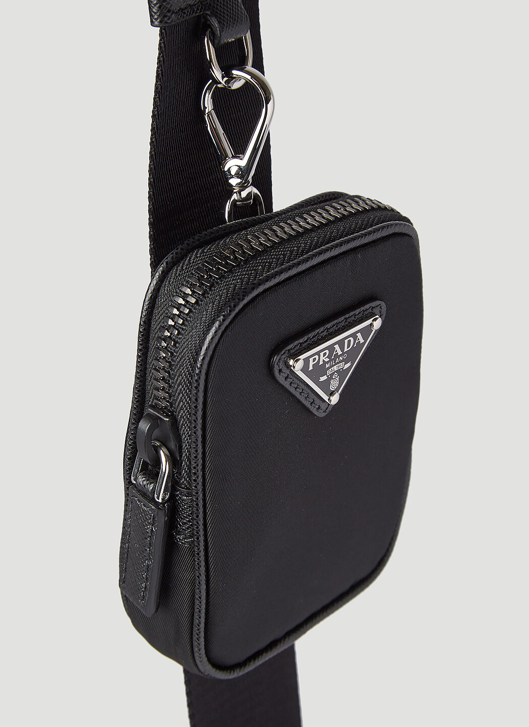 Prada crossbody bag hotsell nylon with pouch