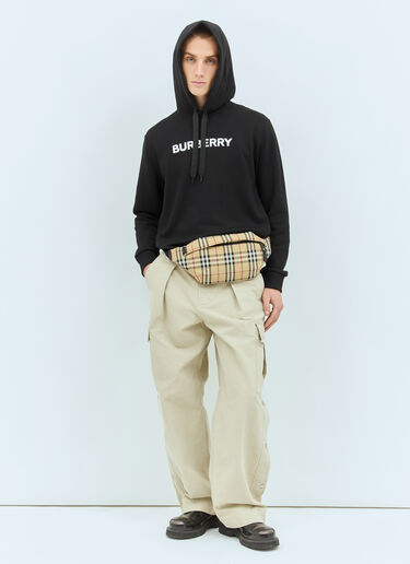 Burberry 棉质工装裤 乳白色 bur0157004