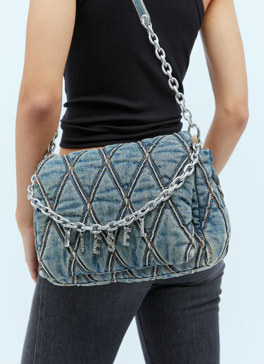 Charm-D Medium Shoulder Bag Diesel Charm-D Medium Shoulder Bag Blue dsl0253041