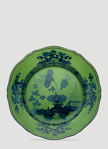 Ginori 1735 Set of Two Oriente Italiano Dinner Plate Green wps0670096