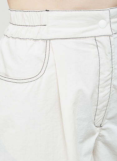Sunnei Long Panta Skirt Shorts White sun0244003