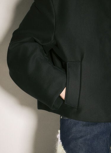 Marni 크롭 코쿤 재킷 블랙 mni0158003