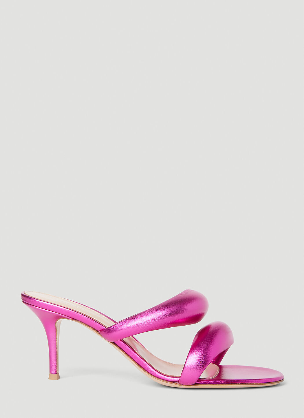 Pink strappy discount kitten heels