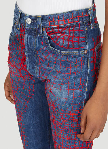 DRx FARMAxY FOR LN-CC x LEVI'S Drop 6 Web Stitch Jeans Blue dfl0347005