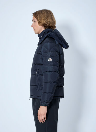 LN-CC® - Moncler: Maya Matte Short Down Jacket - Navy Moncler Maya Matte Short Down Jacket Navy mon0161080