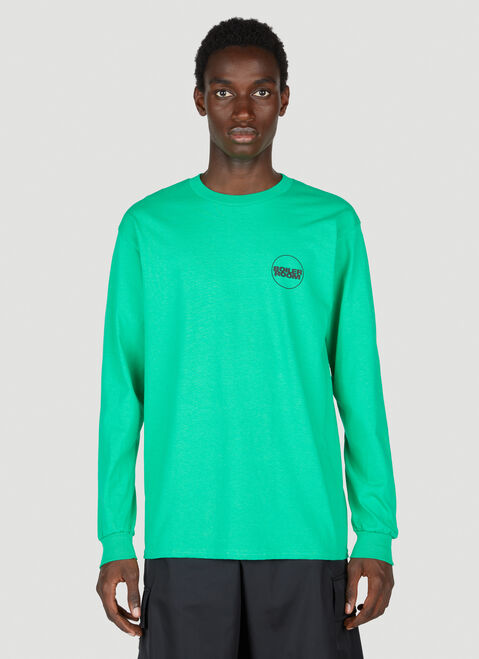 Boiler Room x Umbro Logo Long Sleeve Sweatshirt Black bou0153006
