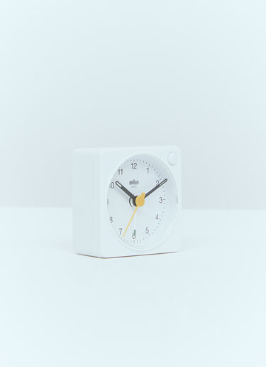 Braun BC02X Classic Analogue Travel Alarm Clock White bru0355004