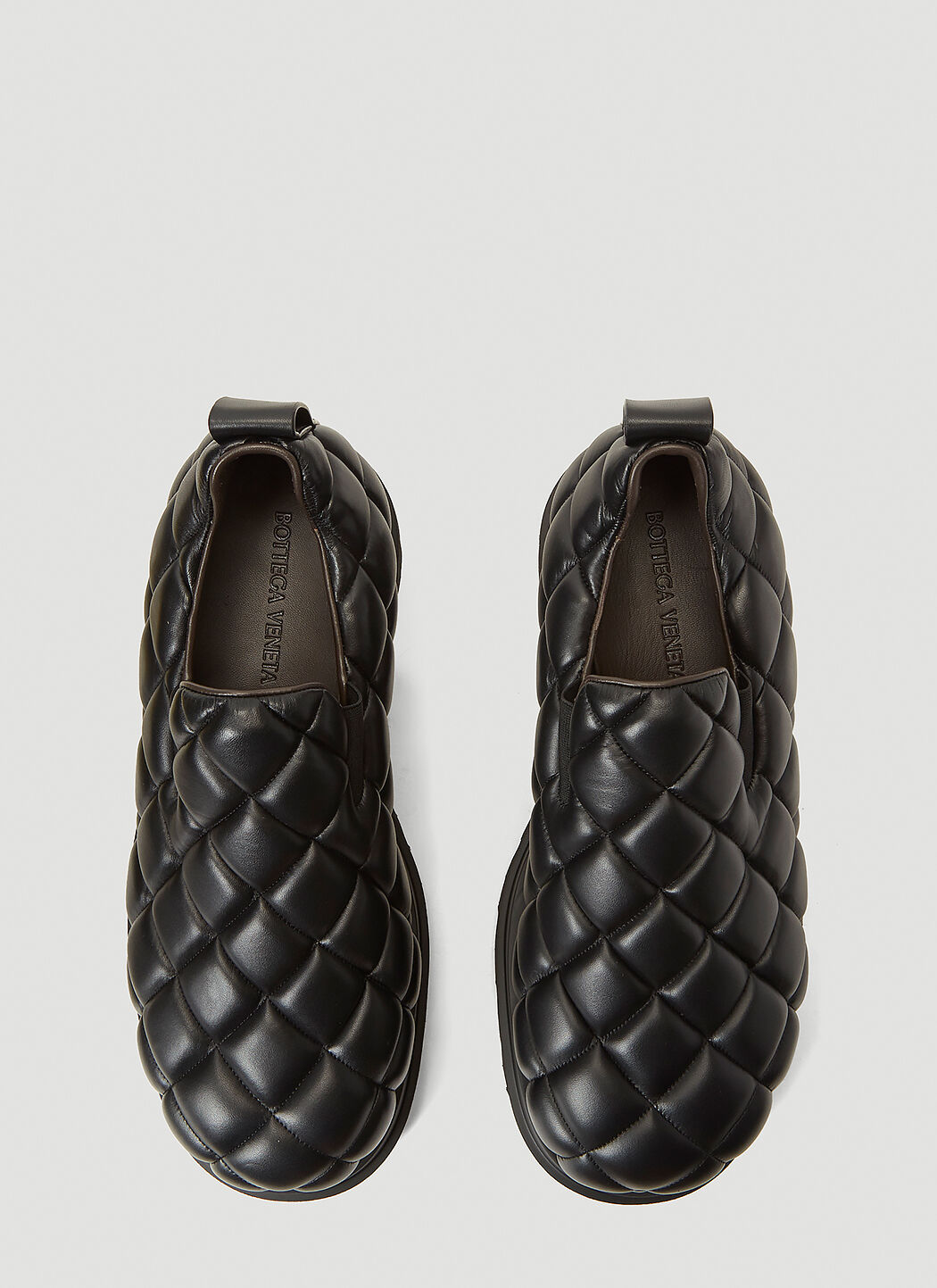 Black quilted slip shop on