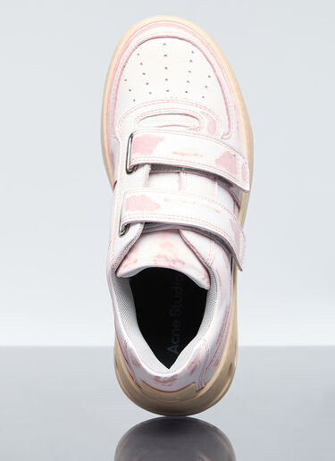 Acne Studios Velcro Strap Sneakers Pink acn0255044