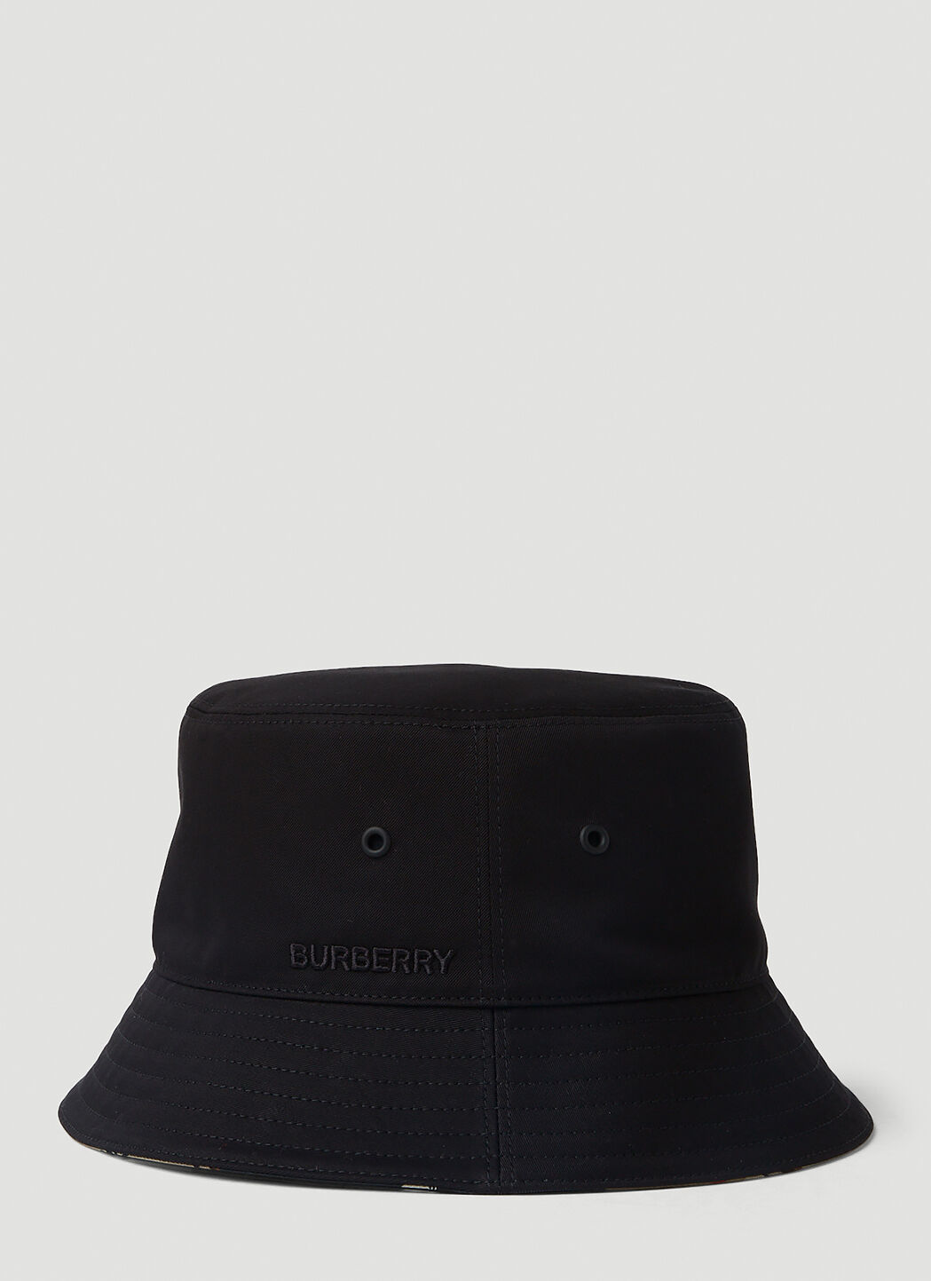 Burberry bucket hat black shop